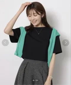 ＊未使用＊アプワイザーリッシェ シンプルクロップドＴシャツ