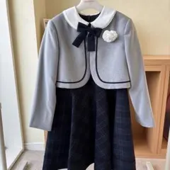 【美品】Waltz by BEAMS DESIGN　ワンピース・ボレロ130cm