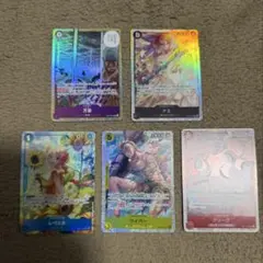 ワンピースカード神の島の冒険 レベッカ パラレル ナミ 万雷 SR等 まとめ売り