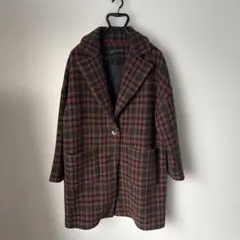 ZARA WOMAN チェスターコート XL チェック柄