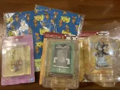 トムとジェリー　一番くじ　フィギュア　巾着　フィギュアチャーム　巾着ポーチ