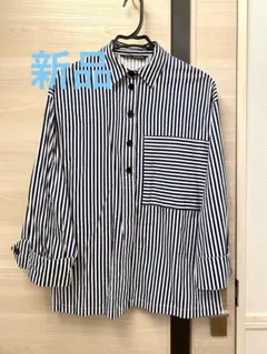 週末セール！新品未使用ZARA ストライプシャツ