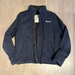 【Lサイズ】Hollister ファージャケット ネイビー