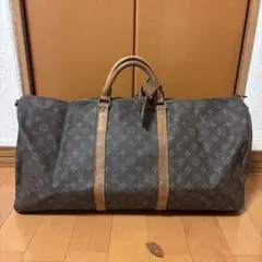 LOUIS VUITTON キーポル バンドリエール 60 モノグラム ボストン