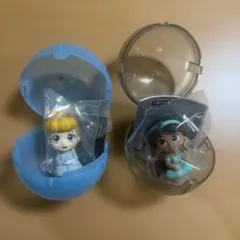 【新品】　ディズニープリンセス　まちぼうけ2 シンデレラ ジャスミン 2個セット