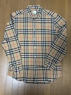 BURBRRYロンドン ノバチェック シャツ ベージュ 長袖 現行