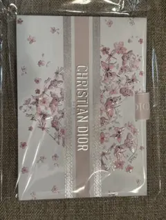 CHRISTIAN DIOR 花柄ショップ袋 Sサイズ