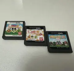 たまごっちのプチプチおみせっち他　DSカセット3本セット