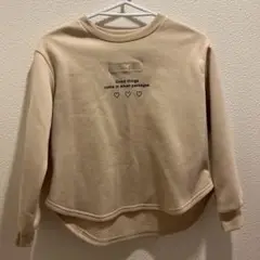 ロゴ入りトレーナー 140