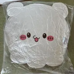 らぶいーず ダイカットクッション ホワイト