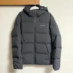 【美品】patagonia フード付きダウンジャケット黒