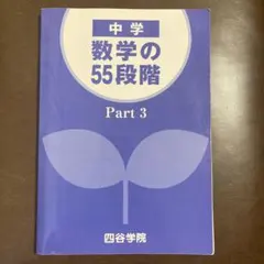 四谷学院 中学数学の55段階 Part 3 解答と解説付きのサムネイル