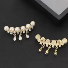 ブローチ パール 入学 入園 卒業 卒園 フォーマル コサージュ 結婚式 謝恩会