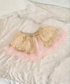 【クティールとレトロ】マルチウェイボリュームレースフリル【新品】