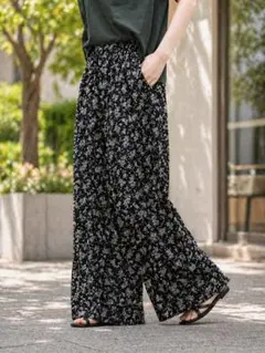 【URBAN RESEARCH SonnyLabel】ボタニカルプリントパンツのサムネイル