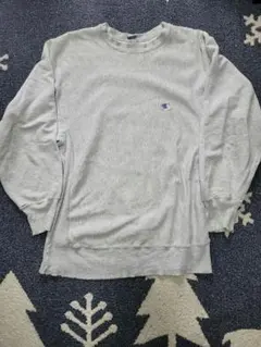 90s XL Champion Reverse Weave グレー トレーナー