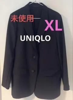 早い者勝ち❣️未使用❣️ユニクロ　感動ジャケット ブラック XL