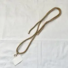 スマホショルダーストラップ ベージュ