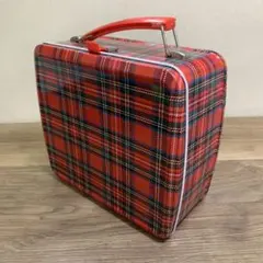 レトロ シャープ SHARP タータンチェック ICE BOX クーラーボックス