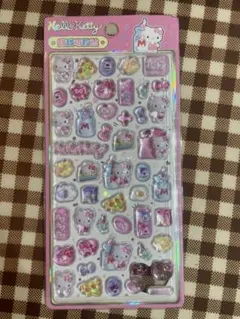 ラスト1 サンリオ キティ ボンボンドロップシール 即日発送 うるちゅるシール