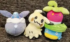 ポケモンfit ぬいぐるみ ミミッキュ メレシー アマカジ ハスボー ポケセン