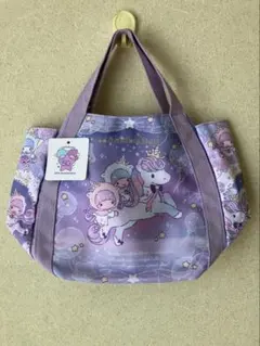 サンリオリトルツインスターズ キキララ バルーンバッグ ランチバッグ