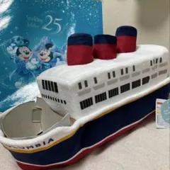 ディズニーシー 25周年 ティッシュボックスカバー SSコロンビア号