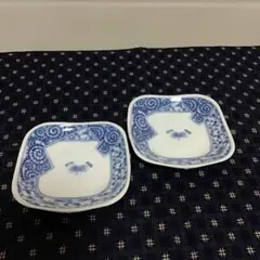 肥前　勇窯　和風　刺身醤油皿　お漬物皿　小皿　2枚セット