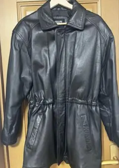 【お値段相談⭕️】DURANTE ブラックレザーコート M