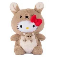 【オーストラリア限定】ハローキティ カンガルー ぬいぐるみ 25cm MEEQ オーストラリア限定】ハローキティ カンガルー ぬいぐるみ 25cm MEEQ
