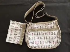 レスポートサック ショルダーバッグ　犬