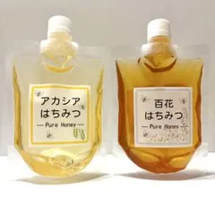 国産〈信州産〉天然はちみつ 新蜜 夏【百花はちみつ】300g✖️2個