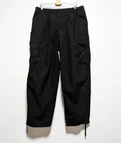 極美品 ユニクロユー ルメール ワイドフィットパラシュートカーゴパンツ 男 XL