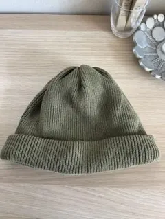 crépuscule オリーブグリーン ニット帽