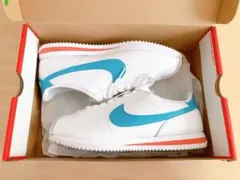 新品Nike コルテッツ27.5cn DM4044-103 ホワイト/ターコイズ