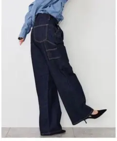 BARNYARDSTORM ペインターデニムパンツ Ｌ　※丈つめしました