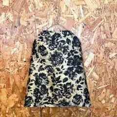 C DE C COUP DE CHANCE 膝丈スカート 花柄 総柄 ベージュ