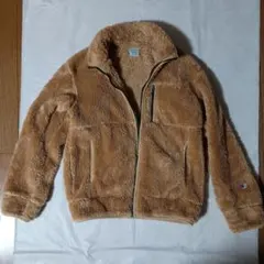 ベージュ フリースジャケット
