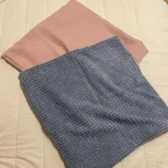 IKEA イケア クッションカバー 50×50 ピンク ブルー 2枚セットのサムネイル