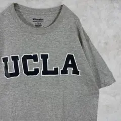 UCLA カレッジ【Champion】 古着 Tシャツ XL グレー