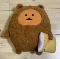 ナガノキャラクターズ　するか、冬眠　BIGぬいぐるみ　ナガノのくま ナガノキャラクターズ するか、冬眠BIGぬいぐるみ | 商品紹介