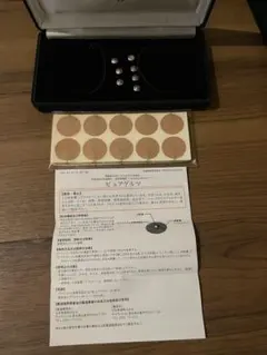ゲルマコア 99.99%の高純度ゲルマニウムと金の二重構造の貼付型接触粒