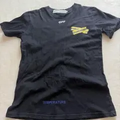 OFF-WHITE TEMPERATURE Tシャツ ブラックのサムネイル