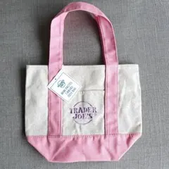 新品未使用☆2025年発売限定トレーダージョーズ ミニトート ピンク
