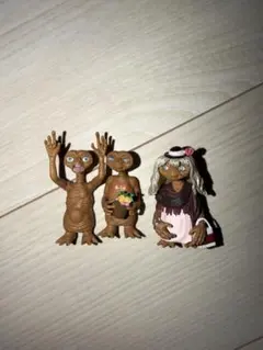 E.T. フィギュア 3体セット