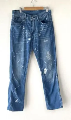 ペイントデニム デニム