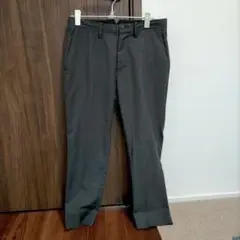 美品　ナノ・ユニバース　スラックス　グレー　S