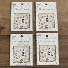 Disney プリンセス ネイルシール 4枚セット