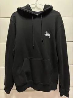 STUSSYプルオーバーパーカー ブラック Sのサムネイル
