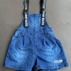 SISTER JENNI オーバーオールショートパンツ 140cm